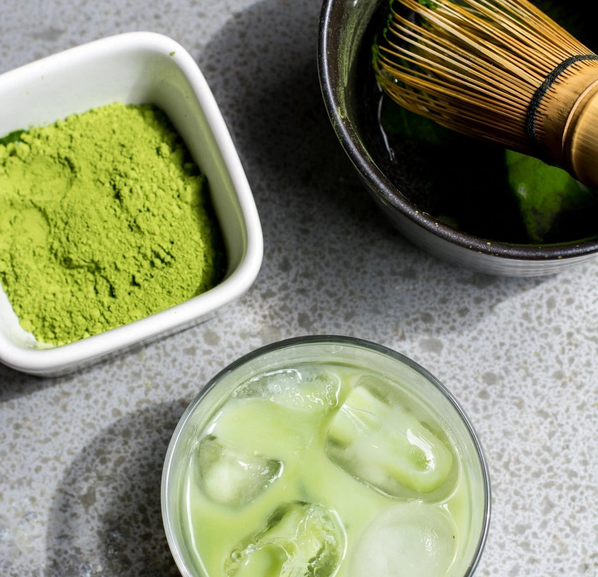 Matcha Energy Latte portable blender recipe by Purple Wave
