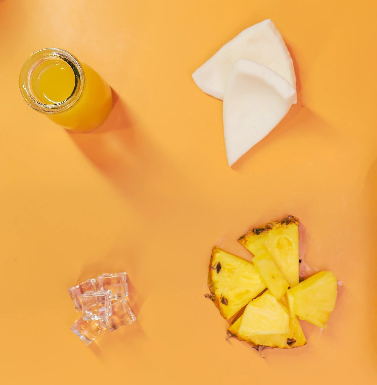 Piña Glow Cooler portable blender recipe by Purple Wave