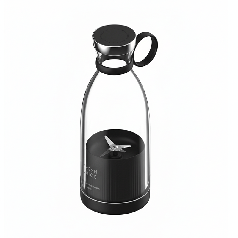 Black Smothie rechargeable portable blender by Purple Wave