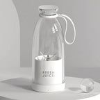 White Smothie Plus 500ml USB-C portable blender by Purple Wave